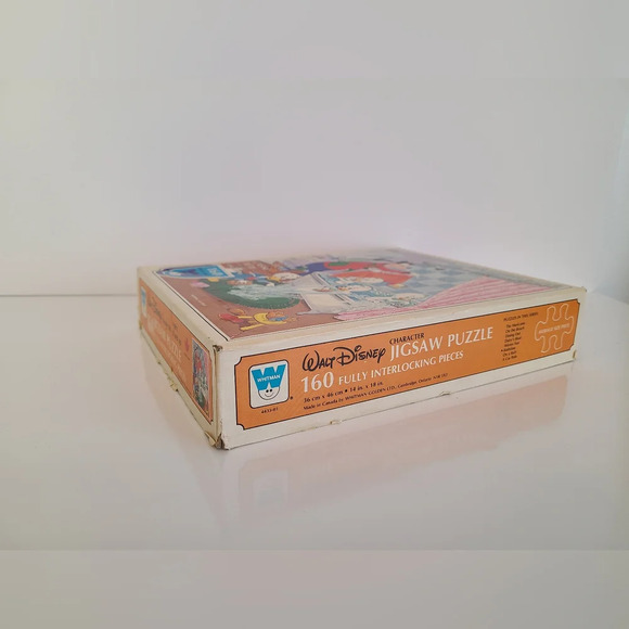 Rare Vintage Walt Disney‎ Donald Duck Bathtime Puzzle 160pcs, 1980s, Complete - Picture 4 of 6